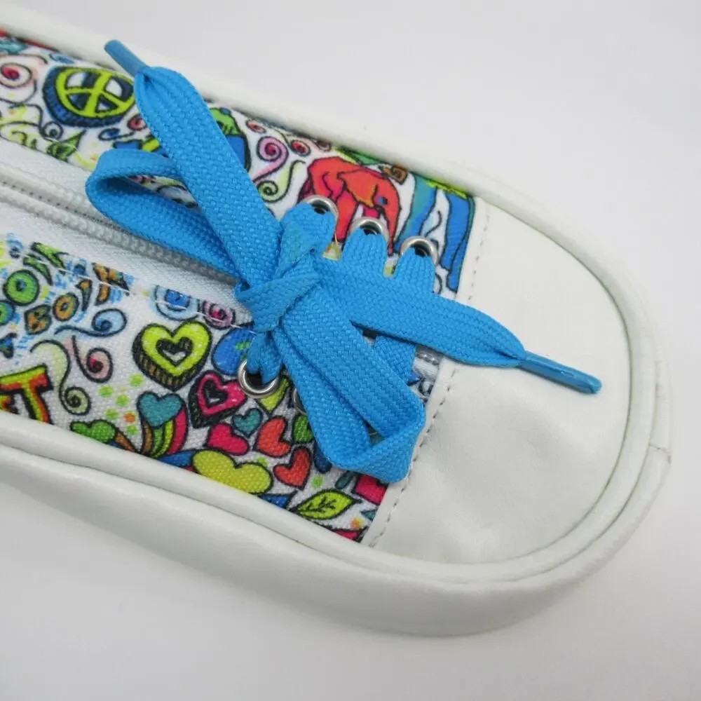 Girl Scout Hippie Sneaker Pencil Case Little Brownie Baker Zipper Pouch Kellogg